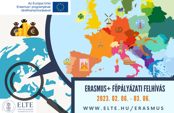 ERASMUS+ mobilitási pályázat 2023/2024 (fontos tudnivalók)